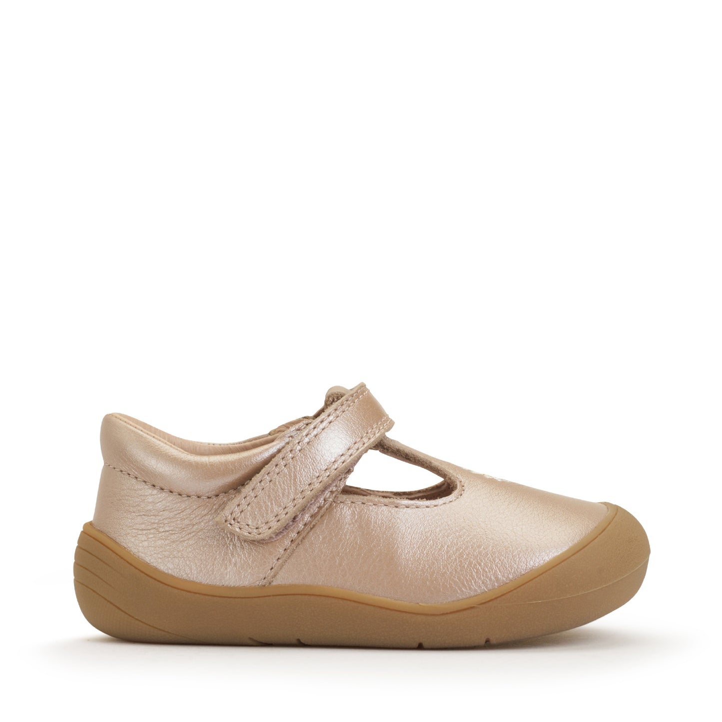 Start-rite Floret Girls Metallic Taupe Daisy Shoe