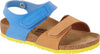 Birkenstock Palu Kids Boys Caramel Blue Sandal