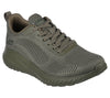 Skechers Bobs Squad Chaos Face Off Womens Olive Trainer