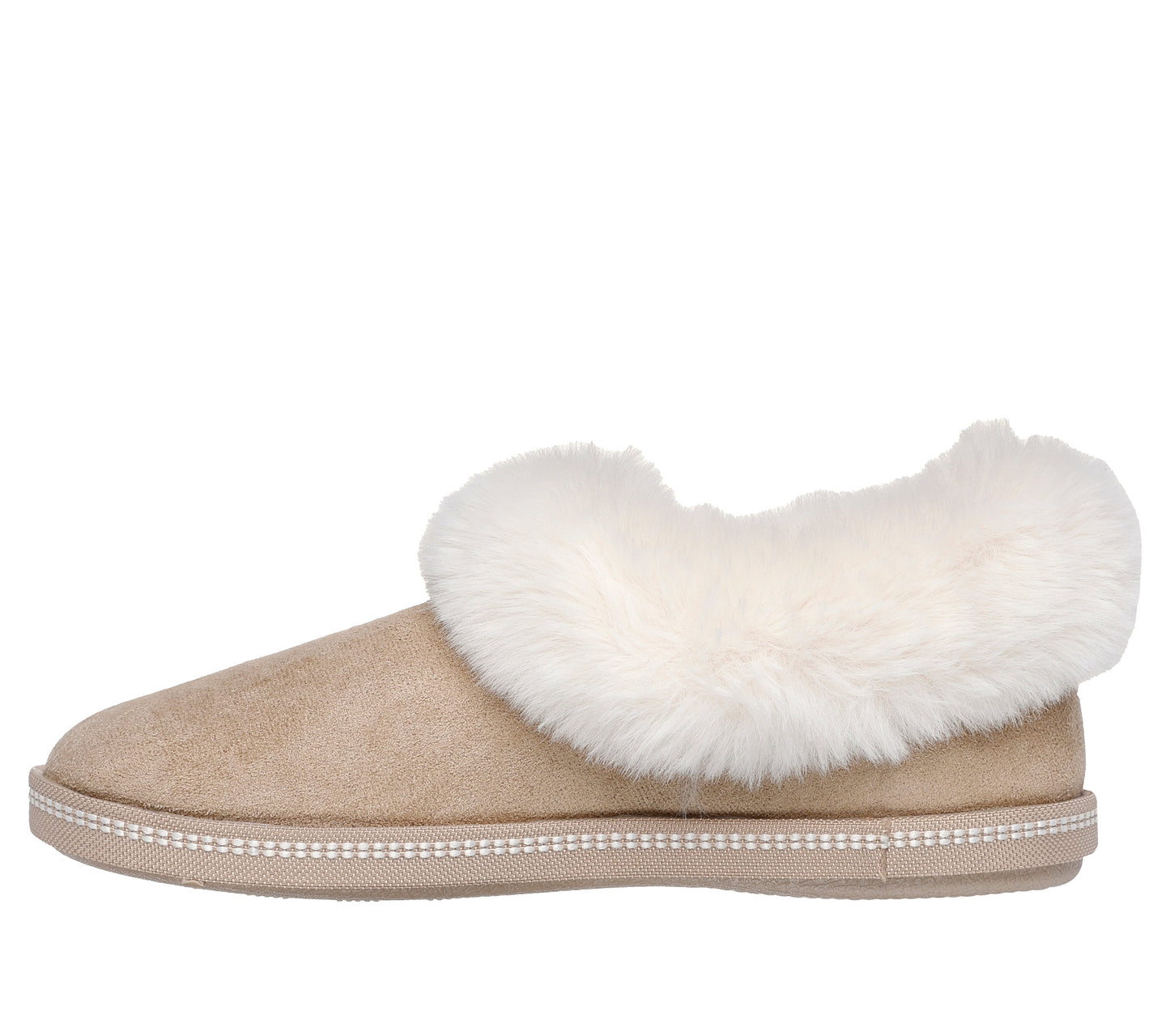 Skechers Cozy Campfire Winter Nights Womens Beige Slipper