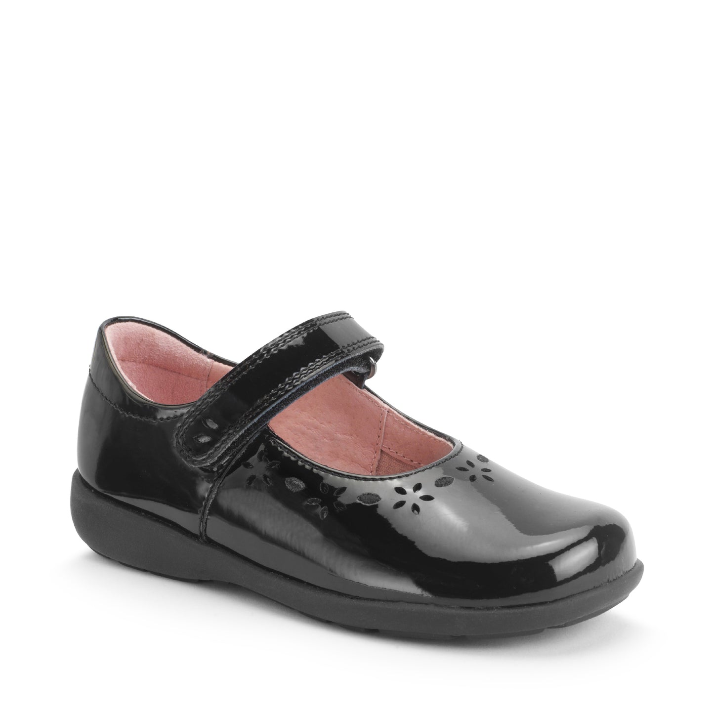 Start Rite Emily Black Patent School Shoe
