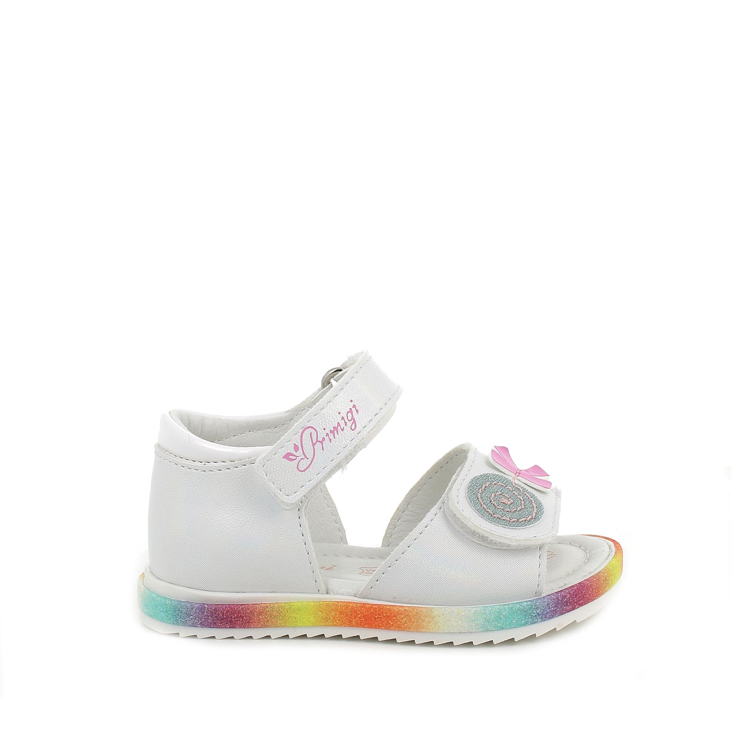 Primigi Happy Starlet Girls White Rainbow Sandal