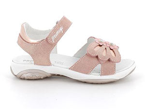 Primigi Copper Flower Girls Rose Gold Sandal
