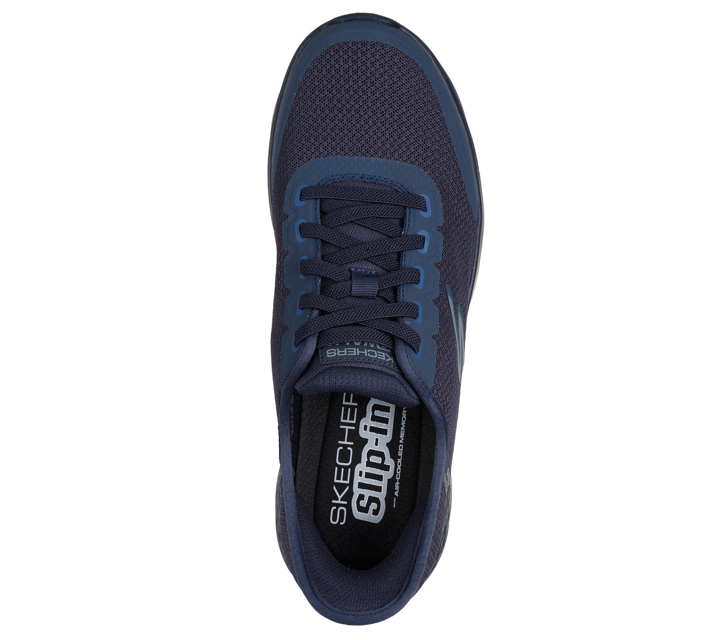 Skechers Go Walk Flex Netro Mens Navy Slip-Ins Trainer