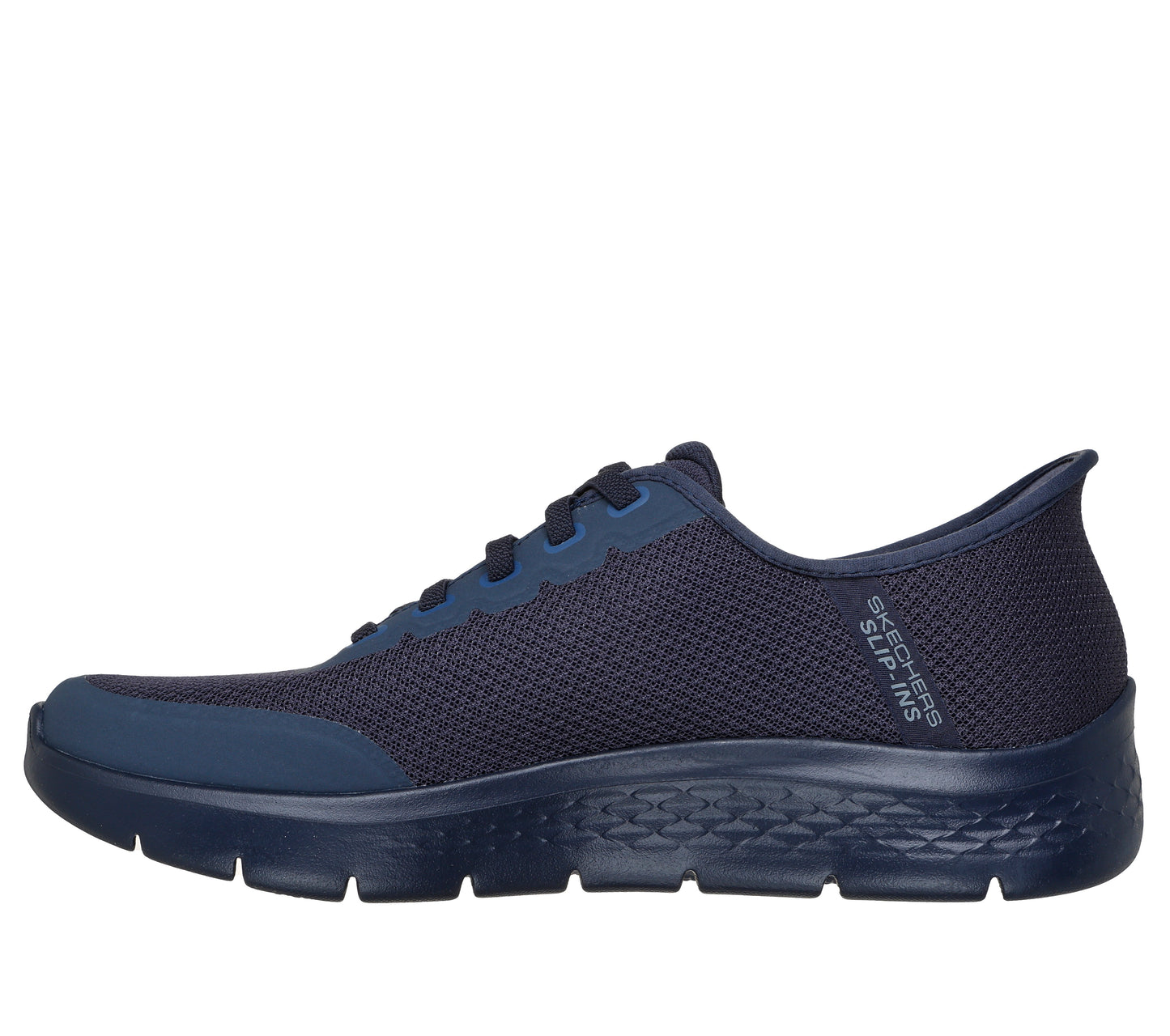 Skechers Go Walk Flex Netro Mens Navy Slip-Ins Trainer