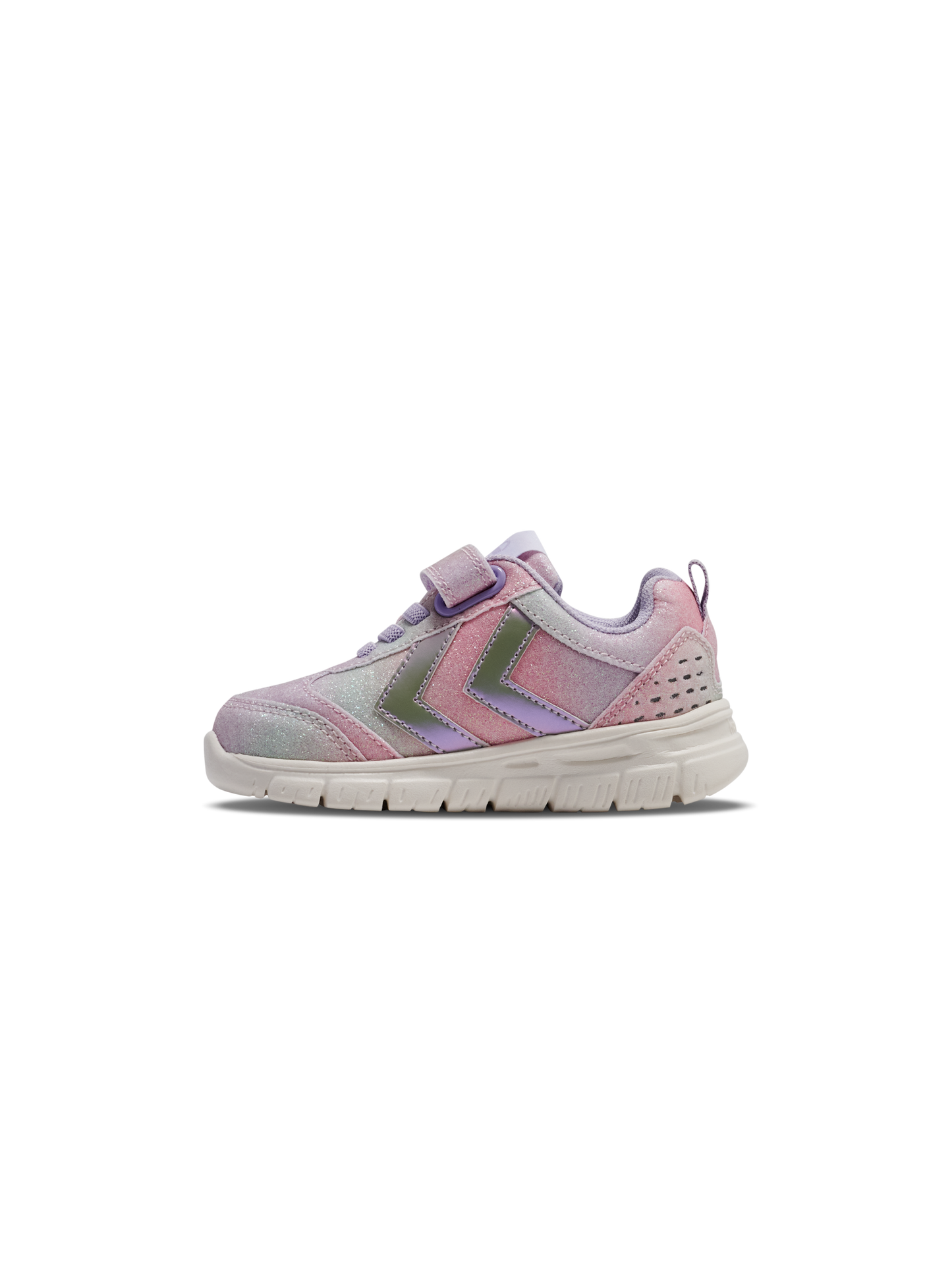 Hummel Crosslite Glitter Infant Girls Pink Trainer