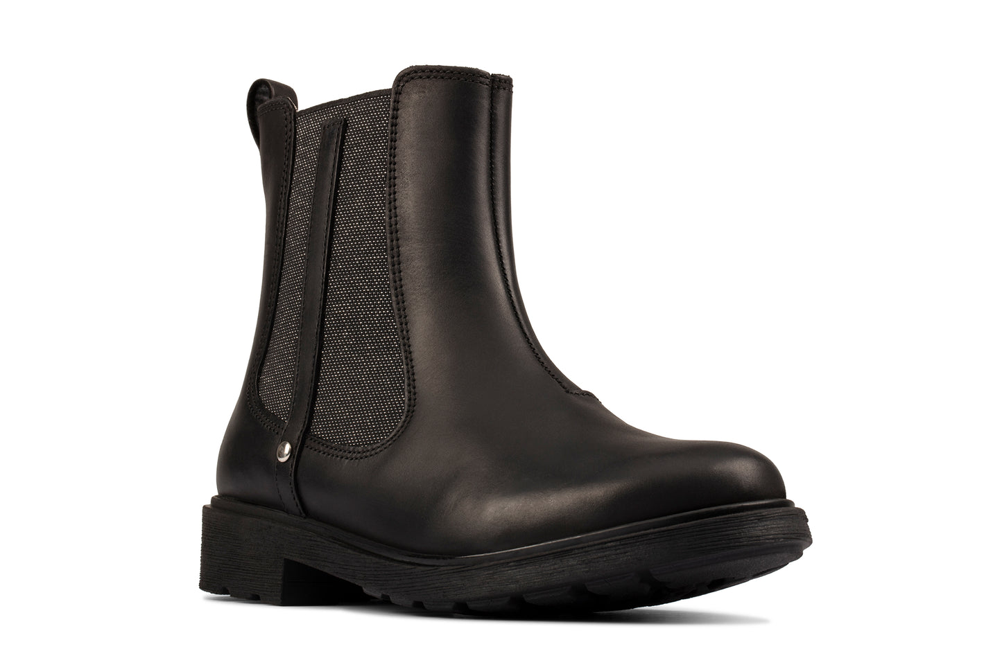 black chelsea boot