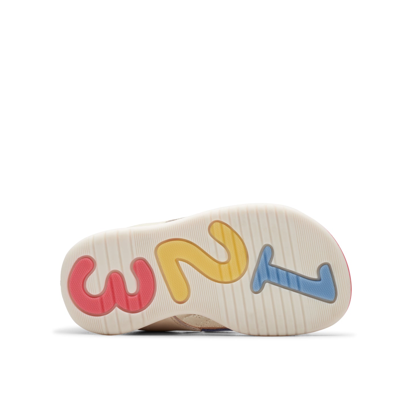 Clarks Taco Sea T Girls Off White Sandal