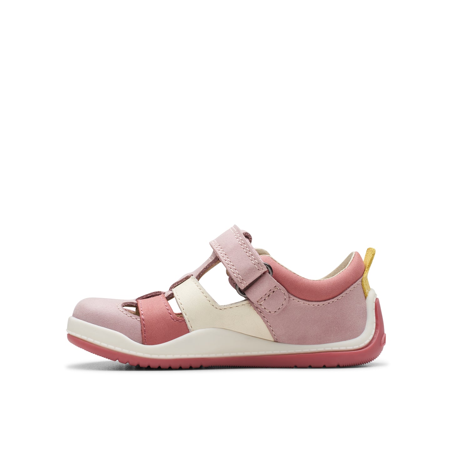 Clarks Noodle Sun T Girls Pink Multi Closed Toe Sandal