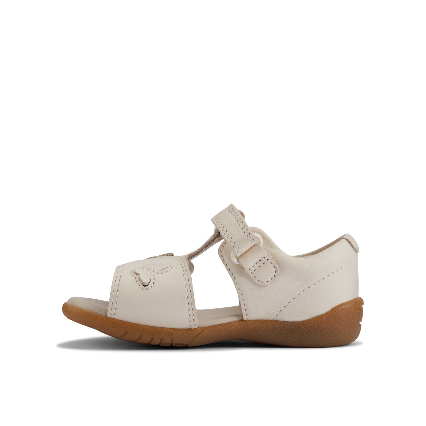 Clarks Zora Ears Kitten T Girls Off White Sandal
