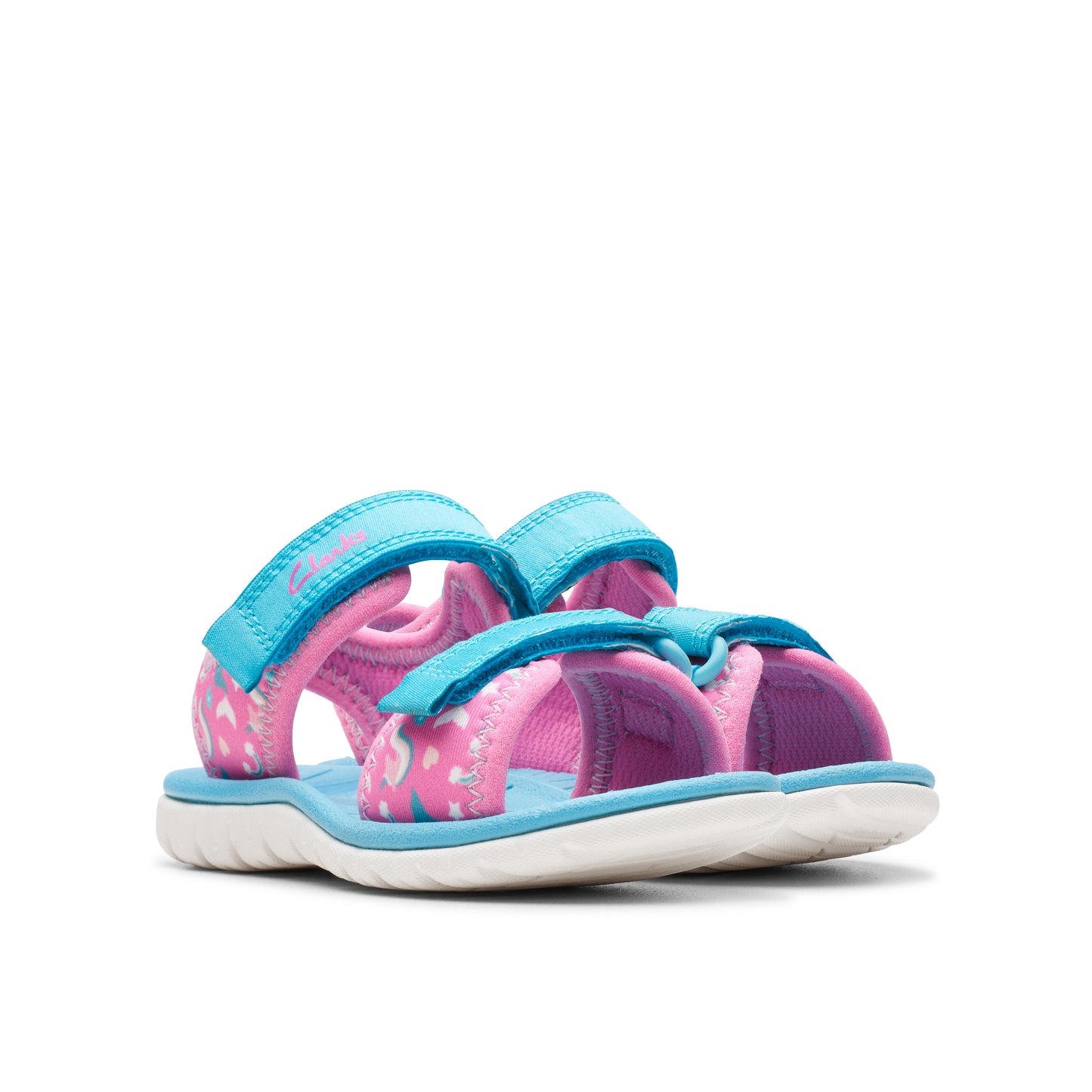 Clarks Surfing Tide T Girls Hot Pink Water Friendly Sandal