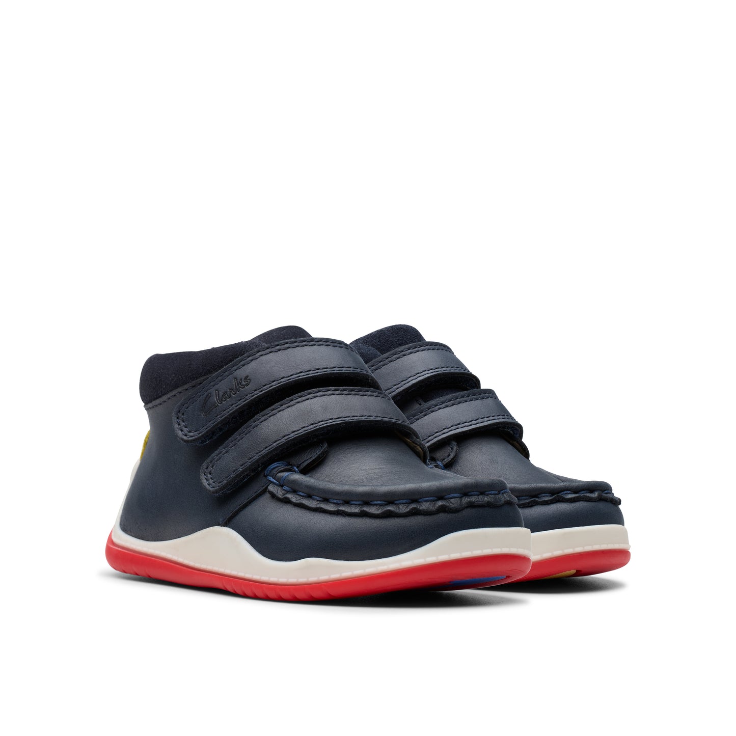 Clarks Noodle Play T Boys Navy Ankle Boot