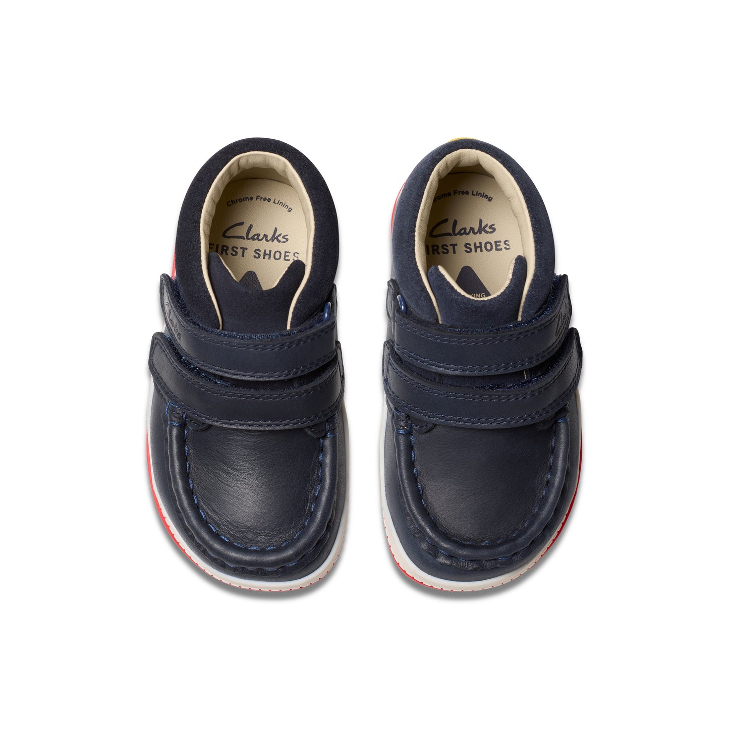 Clarks Noodle Play T Boys Navy Ankle Boot