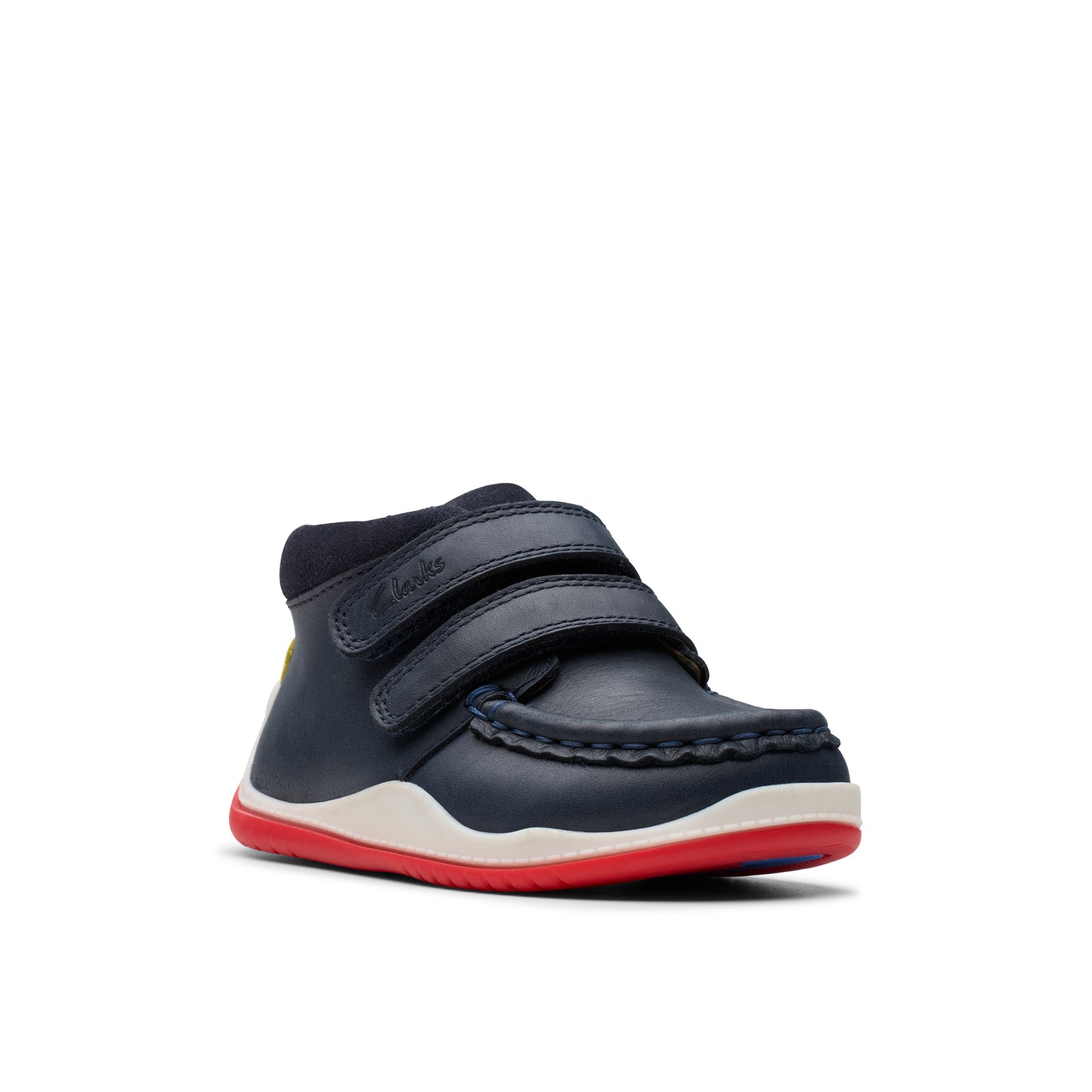 Clarks Noodle Play T Boys Navy Ankle Boot