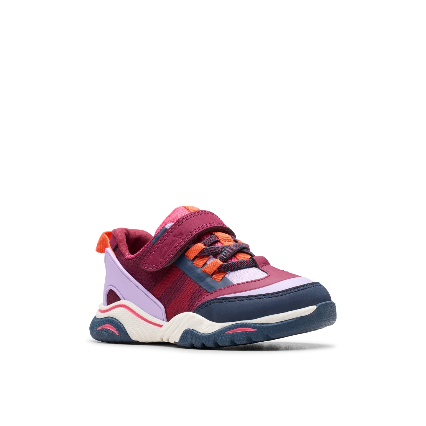 Clarks Feather Track Toddler Girls Berry Trainer
