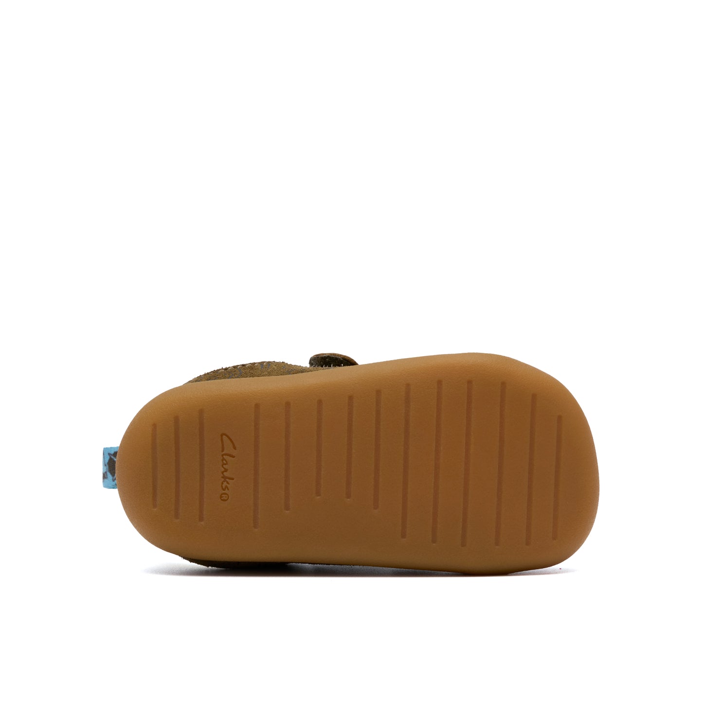 Clarks Roamer Roar T Boys Green Baby Shoes