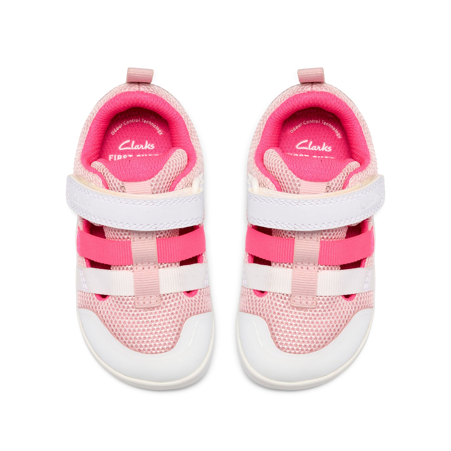 Clarks Harbour Flex T Pink Barefoot Summer Shoes