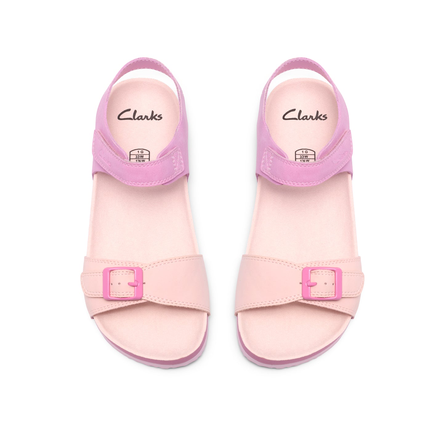 Clarks Bali Heat K Girls Pink Sandal