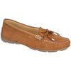 Hush Puppies Maggie Womens Tan Bow Loafer