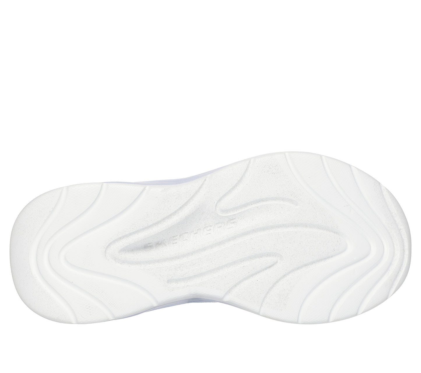 Skechers Wave 92 Imara Breeze Girls White Light Blue Trainer