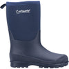 Cotswold Hilly Neoprene Girls Boys Navy Welly Boot
