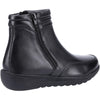 Fleet & Foster Morocco Womens Black Ankle Boots