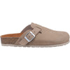 Hush Puppies Bailey Women Taupe Suede Clog