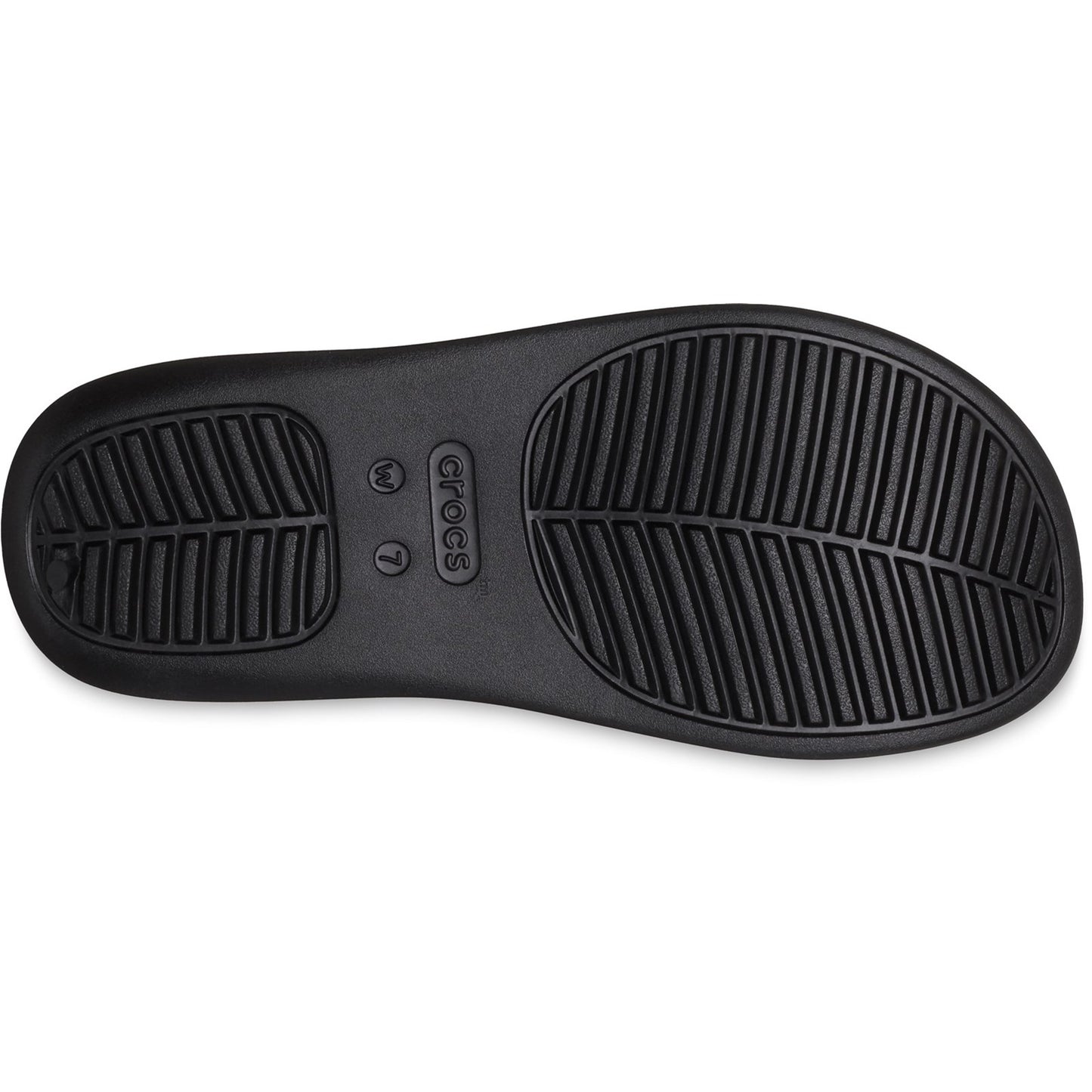 Crocs Getaway Platform Womens Black Flip Flop