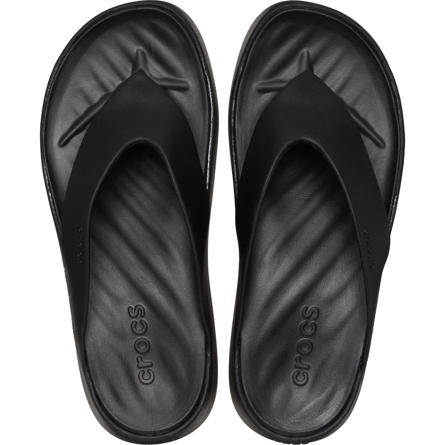 Crocs Getaway Platform Womens Black Flip Flop