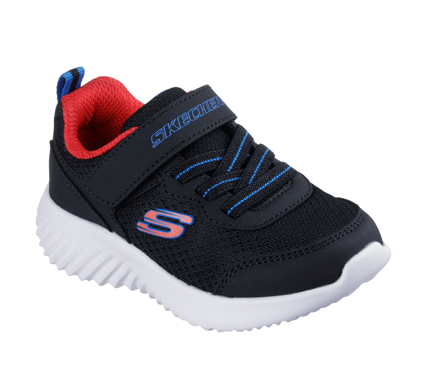 Skechers Bounder Techrox Boys Black Infants Trainer