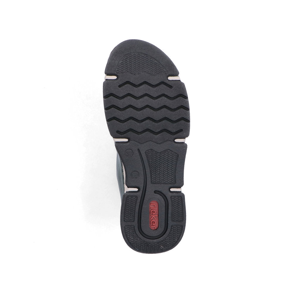 Rieker 4592054 Womens Turquoise Lace Up Ankle Boot