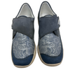 Rieker 537C015 Womens Blue Wedge Shoe