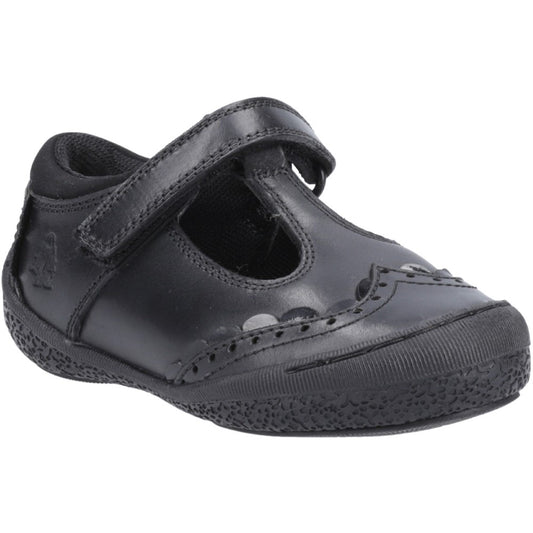 Hush Puppies Mabel Girls T-Bar School Shoe