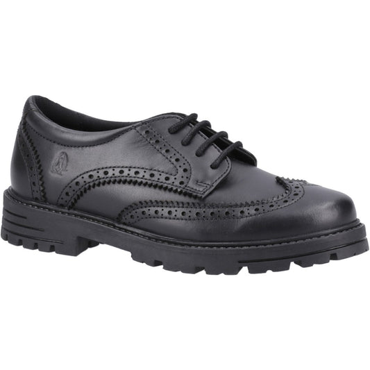 Hush Puppies Maxine Girls Chunky Brogue School Shoe