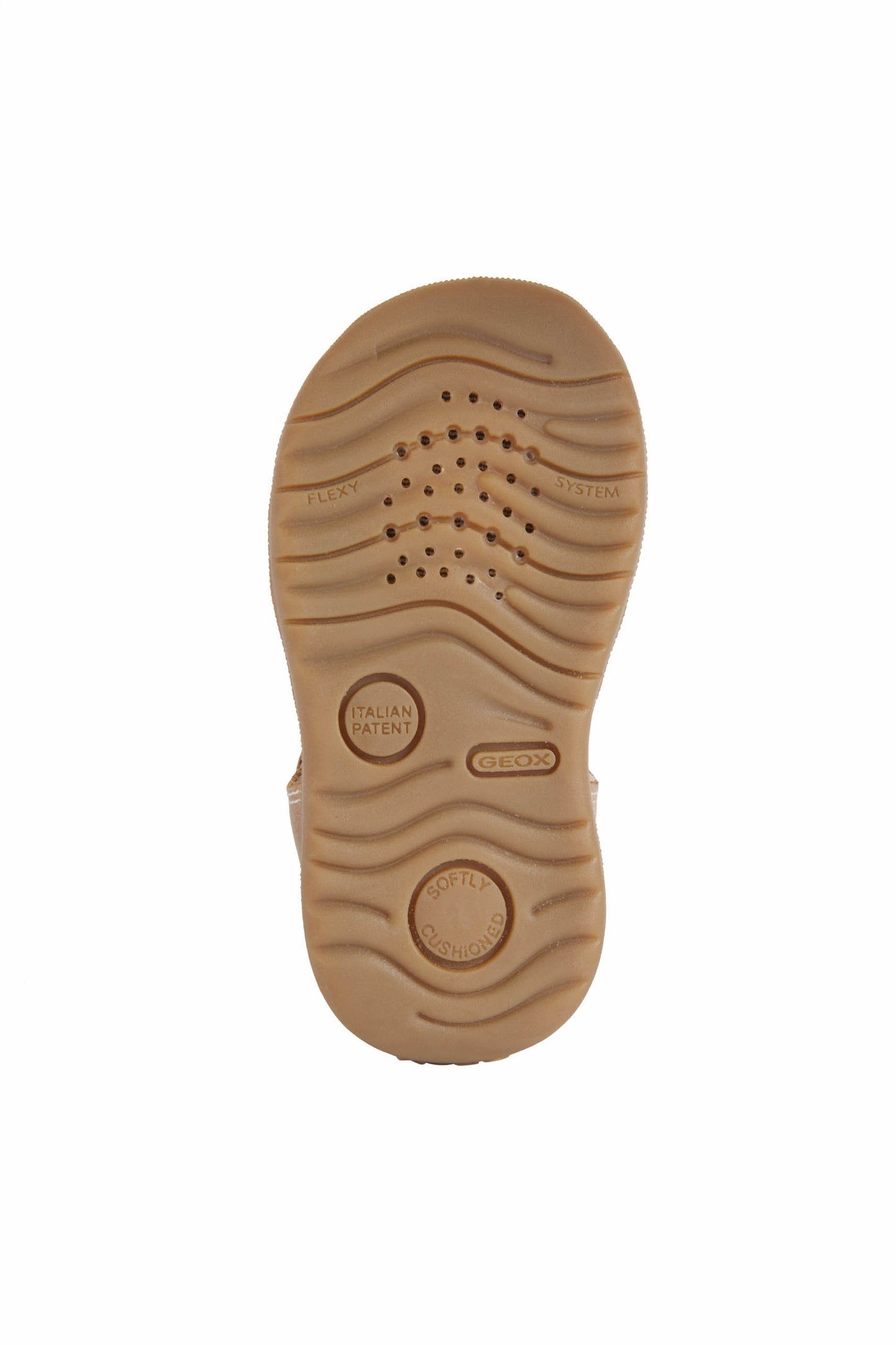 Geox Macchia Boys Caramel Brown Closed Toe Fisherman Sandal