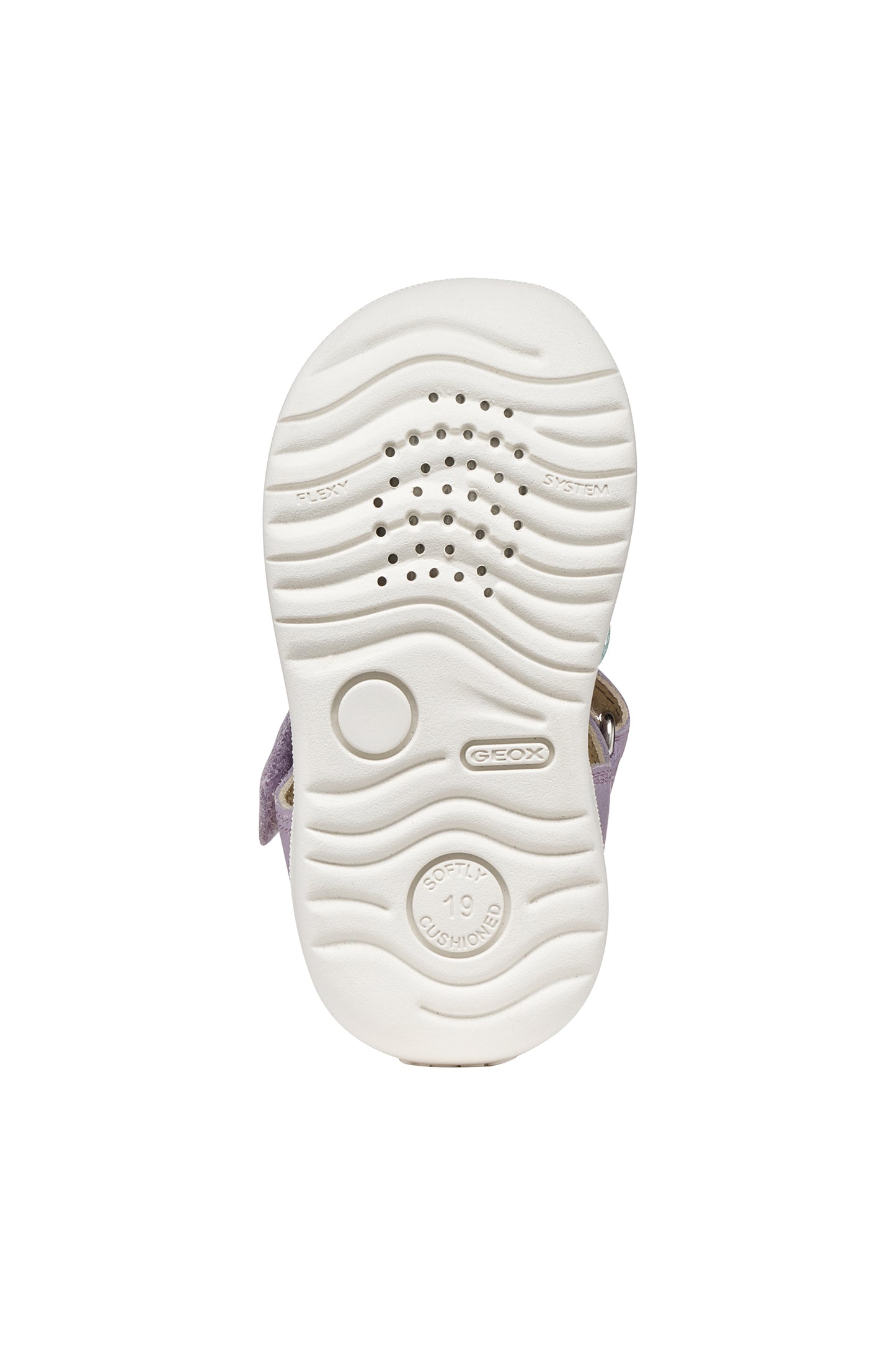 Geox Macchia Girls Lilac Closed Toe Fisherman Sandal
