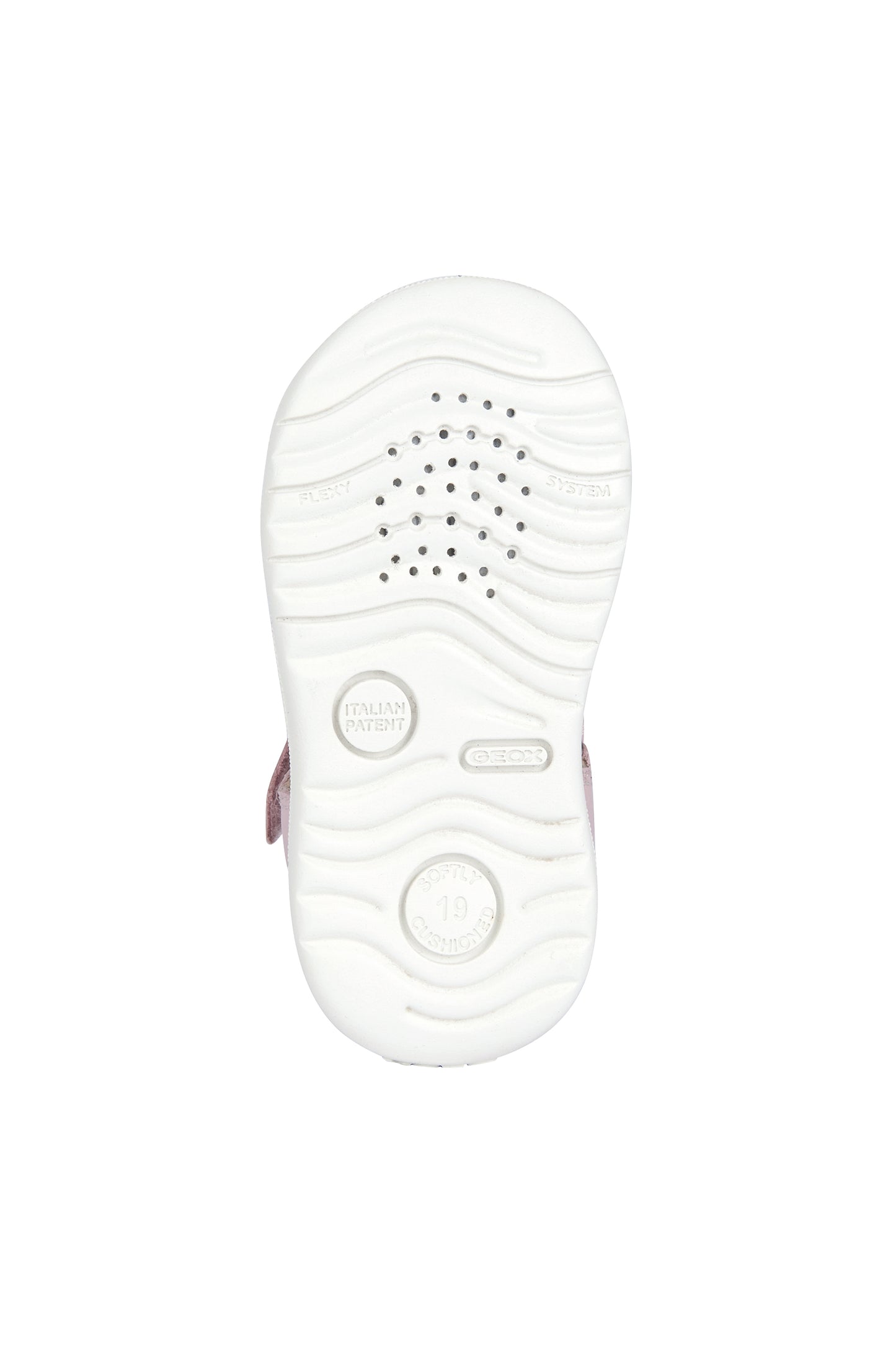 Geox Macchia Girls Rose Pink Closed Toe Fisherman Sandal