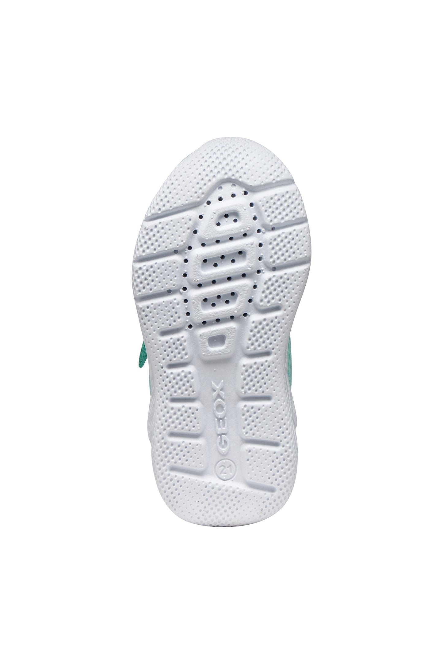 Geox Sprintye Girls Toddler Turquoise Pink Trainer