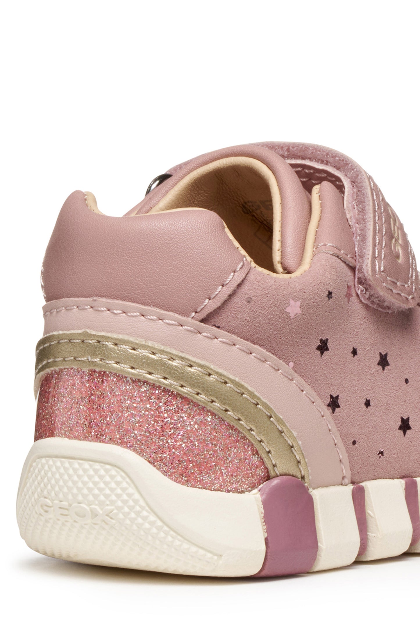Geox Iupidoo Girls Antique Rose Trainer