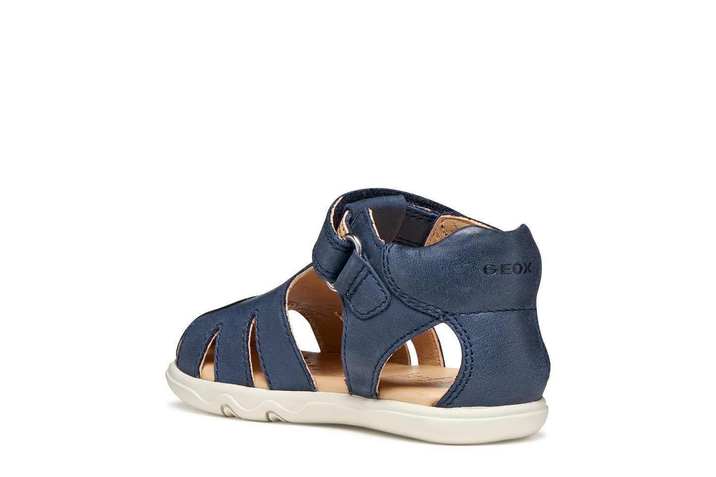 Geox Steppieup Boys Navy Barefoot Fisherman Sandal