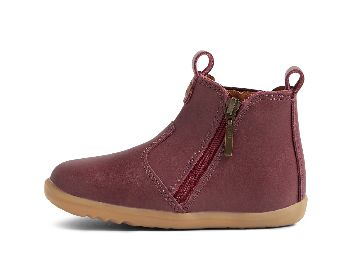 Bobux Jodhpur Step Up Girls Fig Chelsea Boot