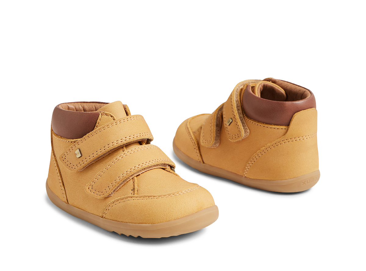 Bobux Timber Step Up Oak Buff Ankle Boot