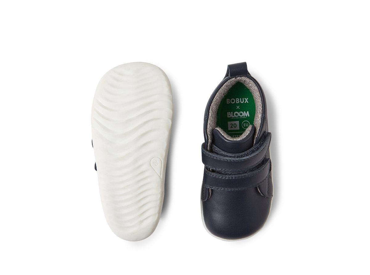 Bobux Grass Court High Step Up Boys Navy Boot