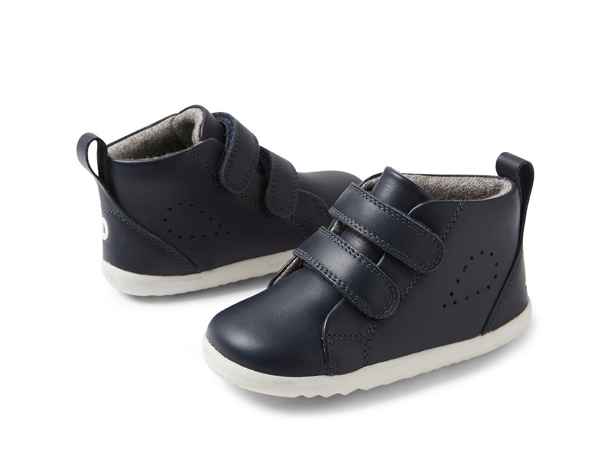 Bobux Grass Court High Step Up Boys Navy Boot