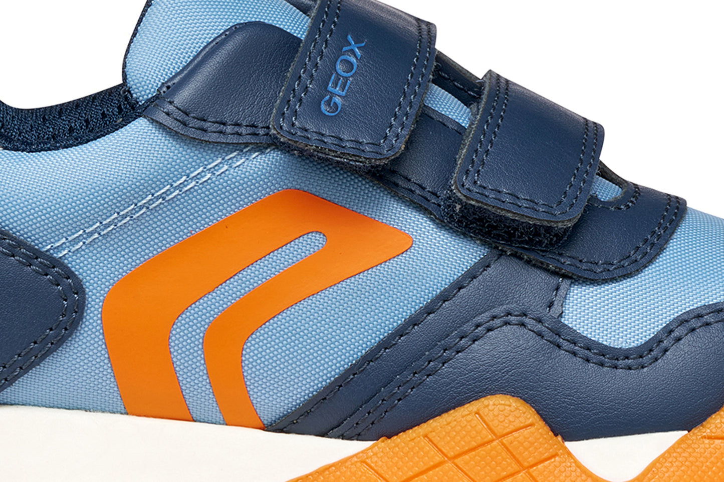 Geox Rann-E Boys Blue Navy Trainer