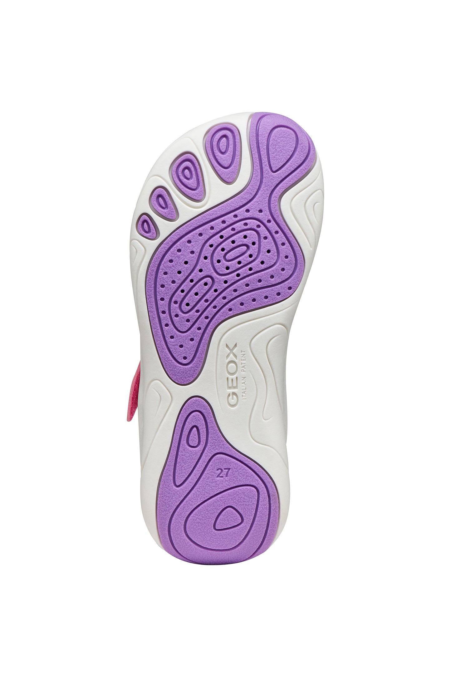 Geox Foot-Run Girls Pink Lavender Barefoot Trainer
