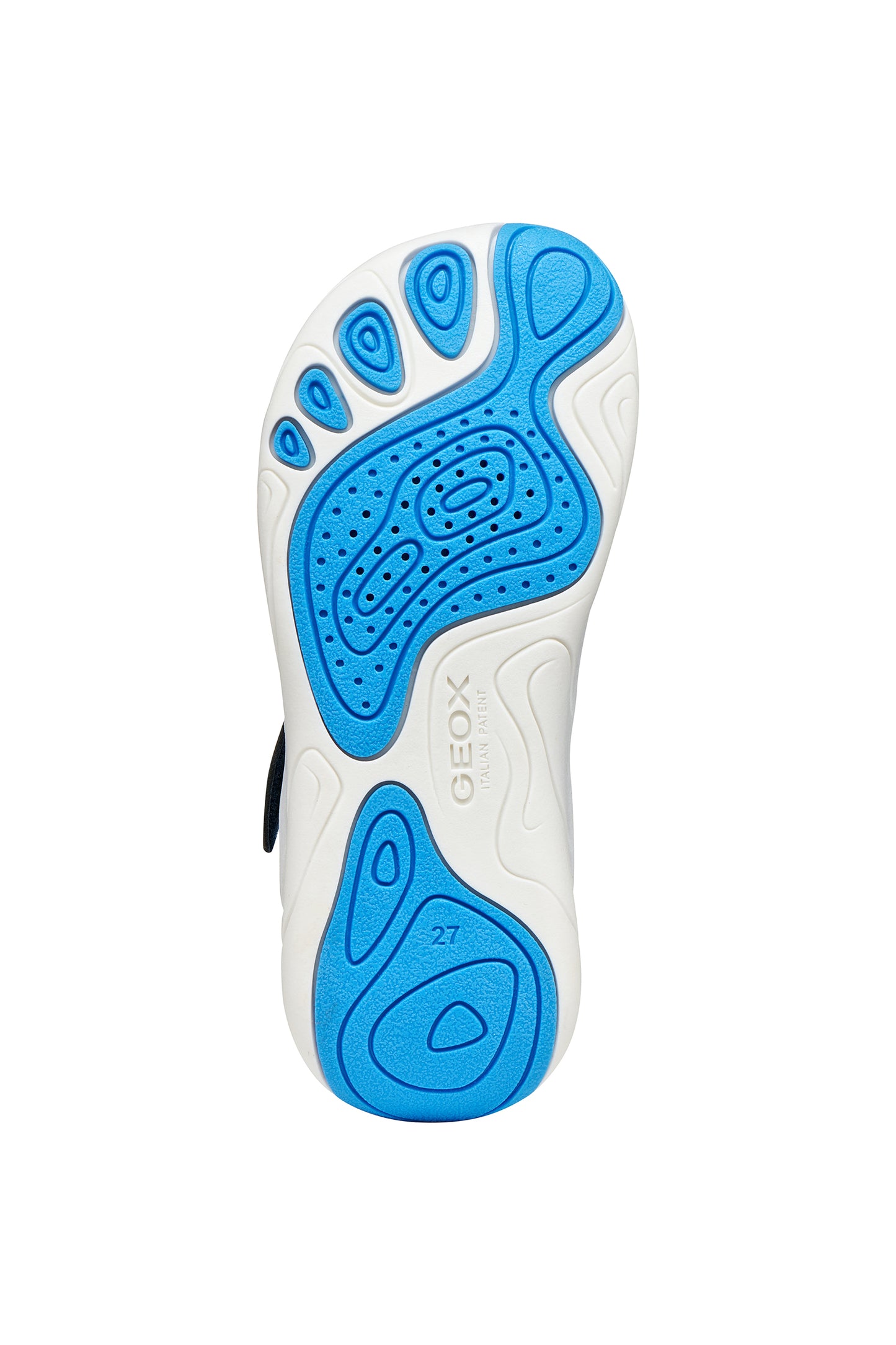 Geox Foot-Run Boys Navy Blue Barefoot Trainer
