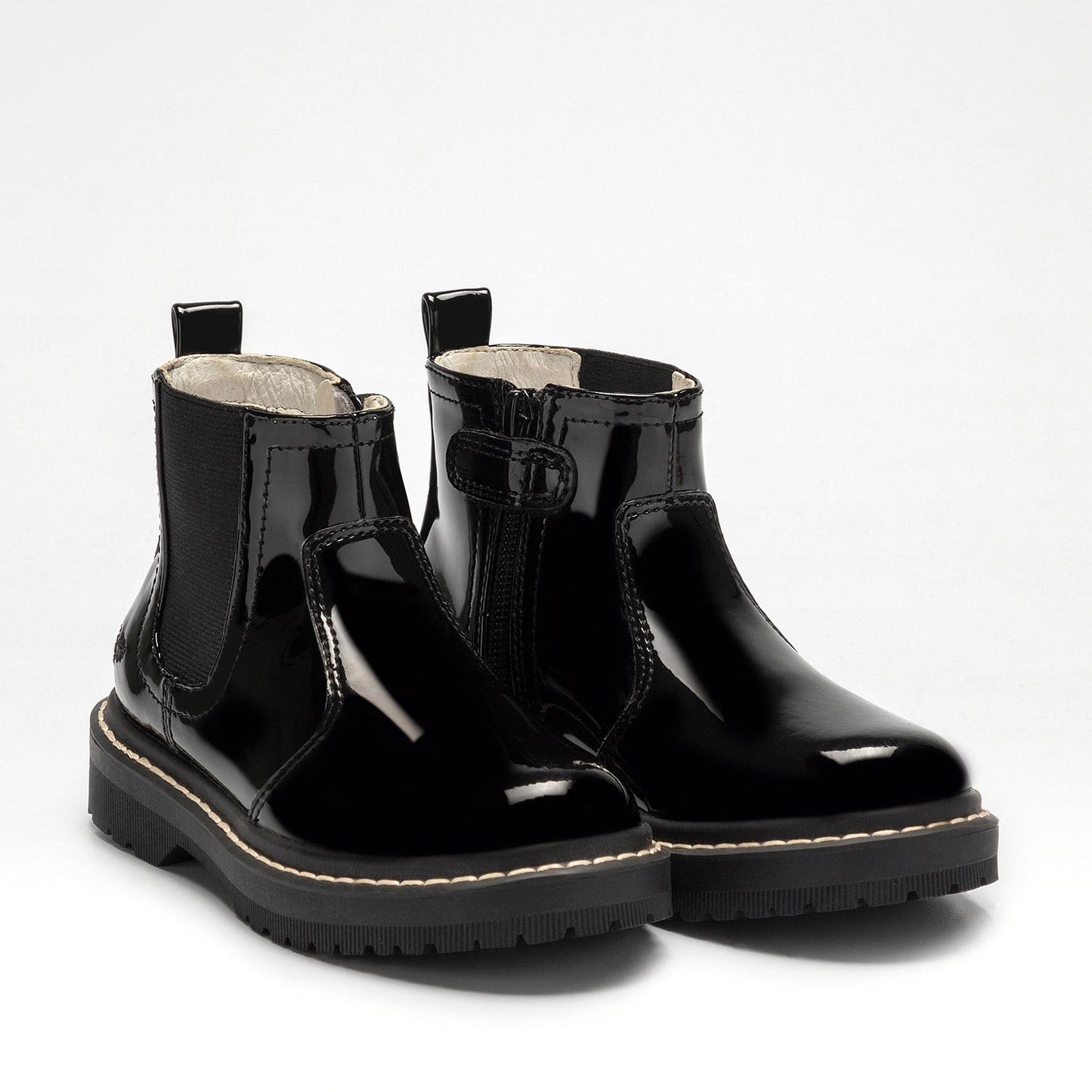 Lelli Kelly Ruth Girls Black Patent Ankle Boot