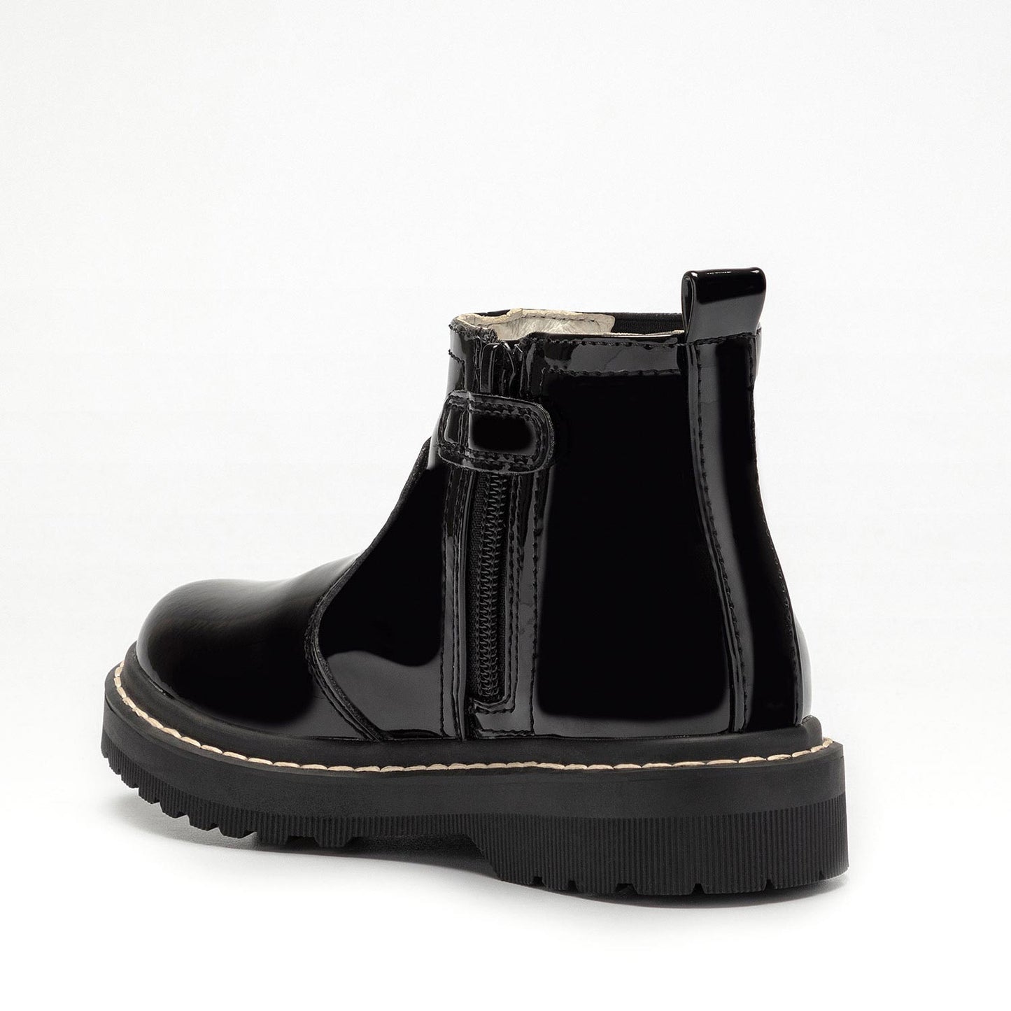 Lelli Kelly Ruth Girls Black Patent Ankle Boot