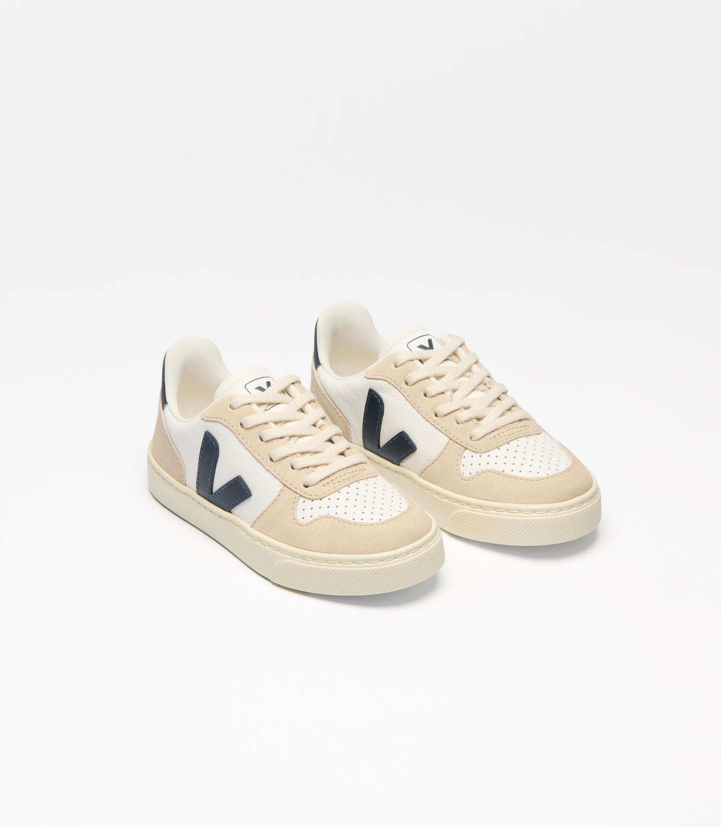 Veja V-10 Lace White Nautico Almond Trainer